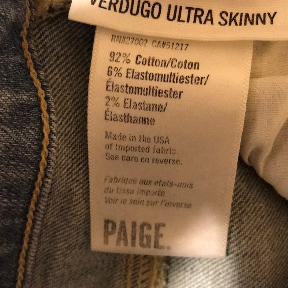 PAIGE Destructed Jean - Picture 8 of 8